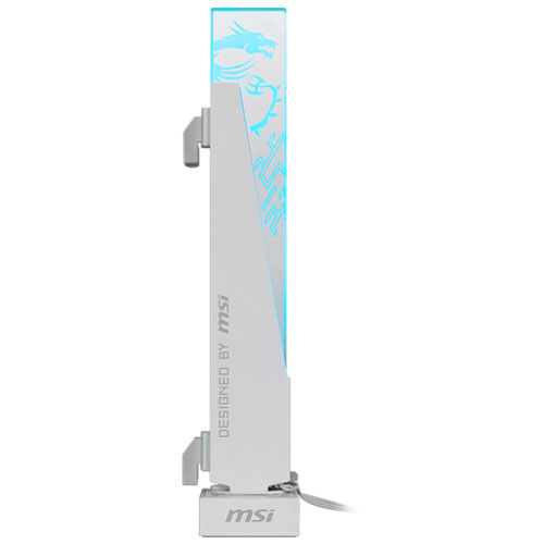 MPG ARGB GRAPHICS CARD STAND WHITE_画像1