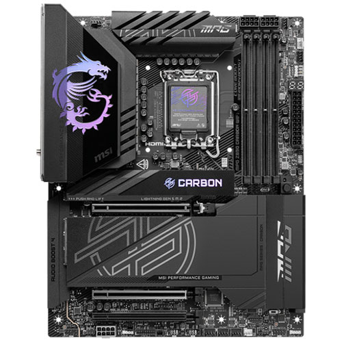 MSI Computer MPG Z890 CARBON WIFI [マザーボード Intel Z890/LGA1851/DDR5/5GbE + 2.5GbE/Wi-Fi 7/ATX]