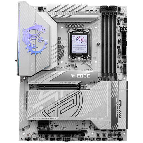 MSI Computer MPG Z890 EDGE TI WIFI [Intel Z890/LGA1851/DDR5/Thunderbolt 4 (USB4)/5GbE/Wi-Fi 7/ATX応]