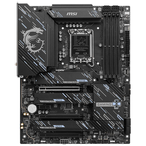 MSI Computer Z890 GAMING PLUS WIFI [Intel Z890/LGA1851/DDR5/Thunderbolt 4 (USB4)/5GbE/Wi-Fi 7/ATX]