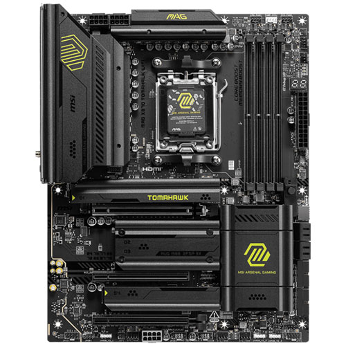 MSI Computer MAG X870 TOMAHAWK WIFI [マザーボード AMD X870/Socket AM5/DDR5/USB4/5GbE/Wi-Fi 7/ATX]