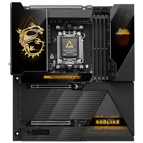 MSI Computer MEG X870E GODLIKE [マザーボード AMD X870E/Socket AM5/DDR5/USB4/10GbE + 5GbE/Wi-Fi 7/E-ATX]