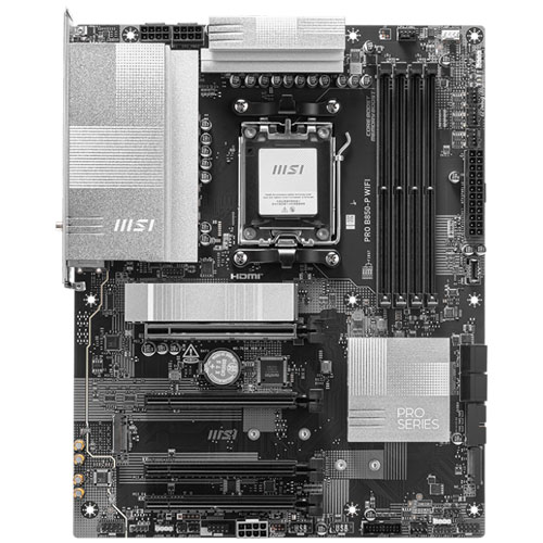 MSI Computer PRO B850-P WIFI [マザーボード AMD B850/Socket AM5/DDR5/5GbE/Wi-Fi 7/ATX]