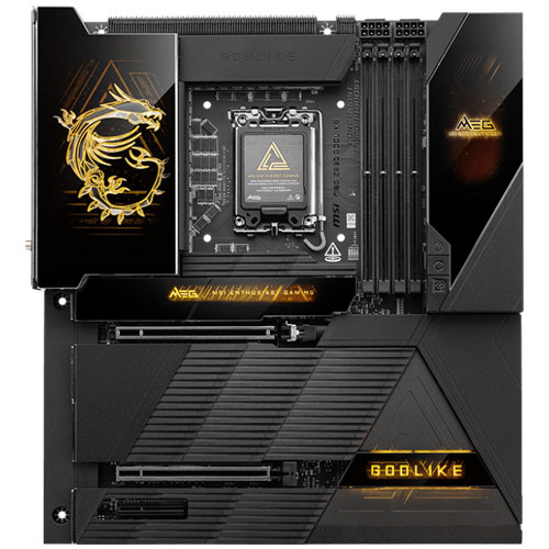MSI Computer MEG Z890 GODLIKE [Intel Z890/LGA1851/DDR5/Thunderbolt 4 (USB4)/10GbE + 5GbE/Wi-Fi 7/E-ATX]