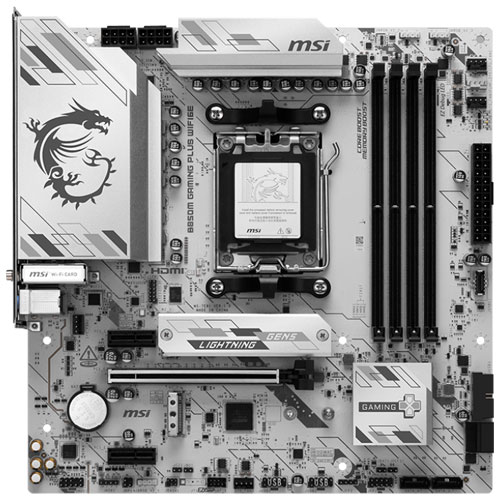 MSI Computer B850M GAMING PLUS WIFI6E [マザーボード AMD B850/Socket AM5/DDR5/2.5GbE/Wi-Fi 6E/mATX]