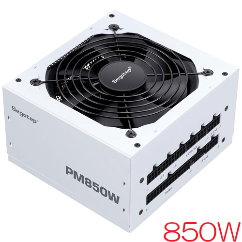 Segotep PM850W White [ATX 12V 3.1電源 80PLUS PLATINUM認証 850W White]