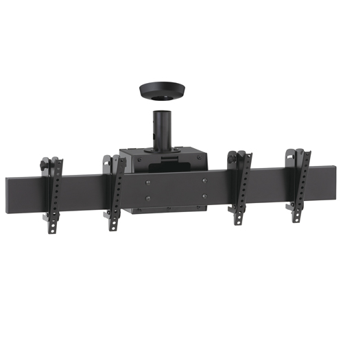 ハヤミ工産 CH-M22B [マルチ金具(左右2連) ～32V型/ブラック]