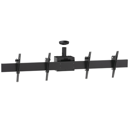 ハヤミ工産 CH-M24B [マルチ金具(左右2連) ～55V型/ブラック]