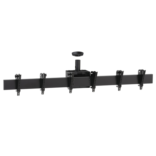 ハヤミ工産 CH-M32B [マルチ金具(左右3連) ～32V型/ブラック]