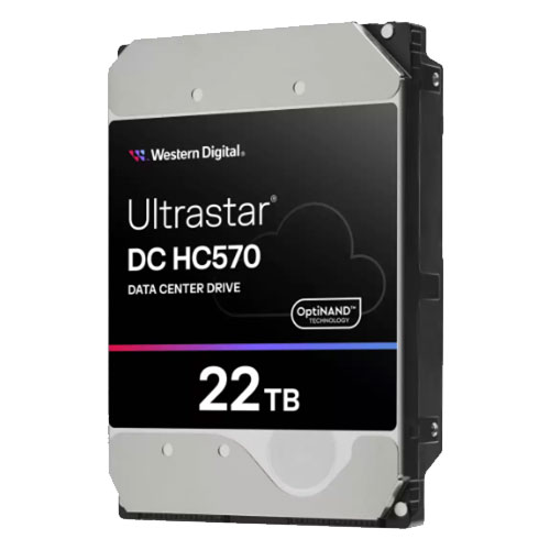ウエスタンデジタル WUH722222ALE6L4 [Ultrastar DC HC570 0F48155 (22TB 3.5インチ SATA 6G 7200rpm 512MB 512e SE)]