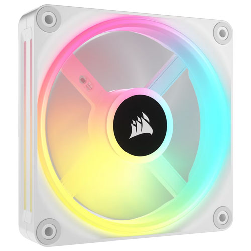 コルセア CO-9051005-WW [iCUE LINK QX120 RGB ファン拡張キット - ホワイト (増設用 120mm PWM ファン1個)]