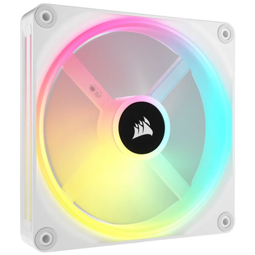 コルセア CO-9051007-WW [iCUE LINK QX140 RGB ファン拡張キット - ホワイト (増設用 140mm PWM ファン1個)]