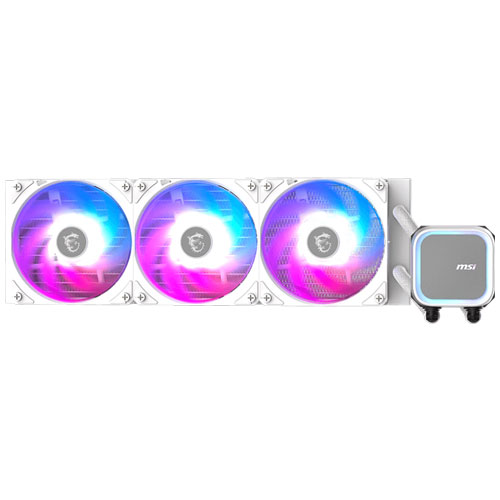 MSI Computer 水冷一体型CPUクーラー MAG CORELIQUID A13 360 WHITE