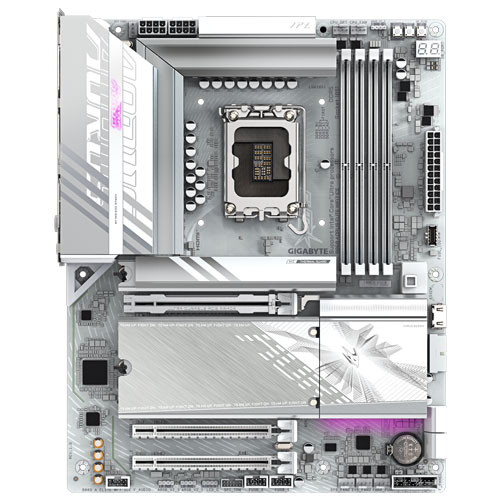 ギガバイト B860 AORUS ELITE WIFI7 ICE [マザーボード Intel B860/LGA1851/DDR5/USB4/2.5GbE/Wi-Fi 7/ATX]