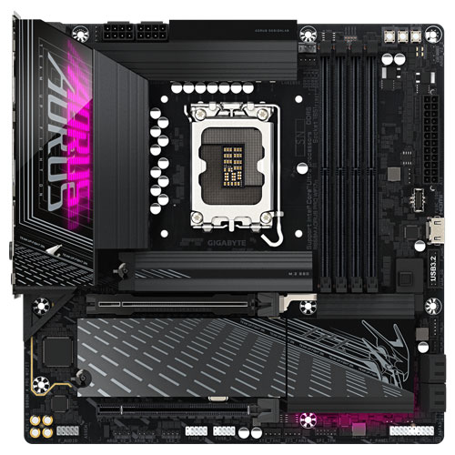 ギガバイト B860M AORUS PRO WIFI7 [マザーボード Intel B860/LGA1851/DDR5/USB4/2.5GbE/Wi-Fi 7/Micro ATX]