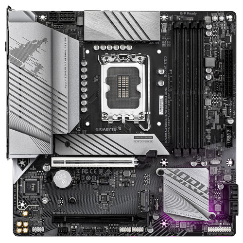 ギガバイト B760M AORUS ELITE WIFI6E DDR4 GEN5 [マザーボード Intel B760/LGA1700/DDR4/2.5GbE/Wi-Fi 6E/Micro ATX]