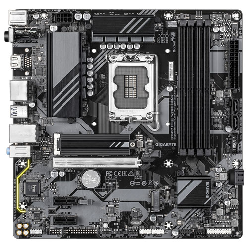 ギガバイト B760M DS3H WIFI6E GEN5 [マザーボード Intel B760/LGA1700/DDR5/2.5GbE/Wi-Fi 6E/Micro ATX]