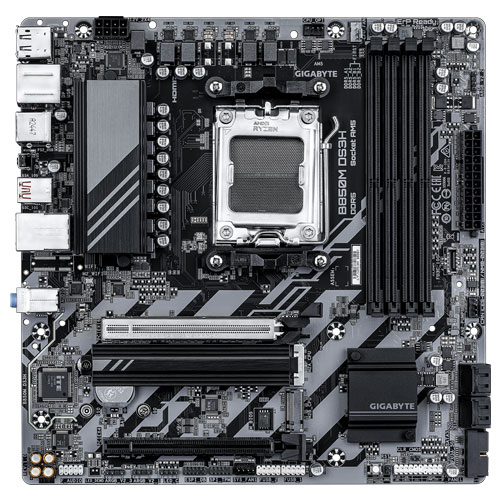 ギガバイト B850M DS3H [マザーボード AMD B850/Socket AM5/DDR5/2.5GbE/Micro ATX]