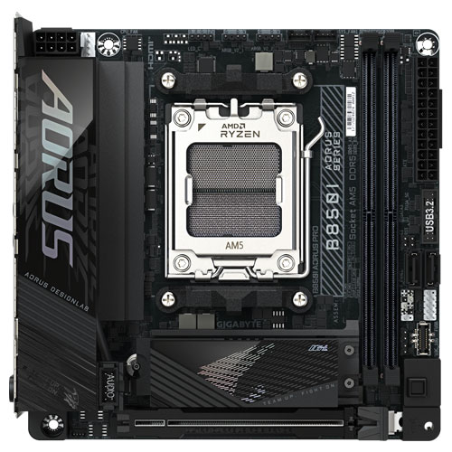 ギガバイト B850I AORUS PRO [マザーボード AMD B850/Socket AM5/DDR5/2.5GbE/Wi-Fi 7/Mini-ITX]