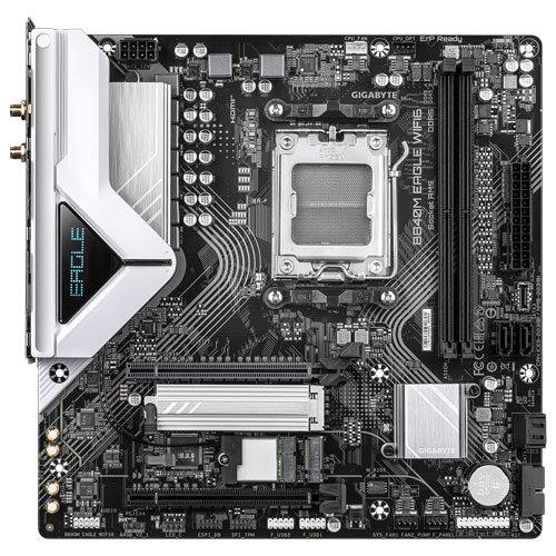 ギガバイト B840M EAGLE WIFI6 [マザーボード AMD B840/Socket AM5/DDR5/2.5GbE/Wi-Fi 6/Micro ATX]