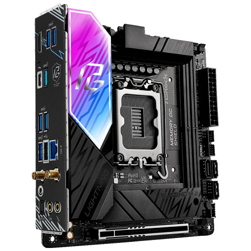 ASRock B860I Lightning WiFi [マザーボード Intel B860/LGA1851/DDR5/Thunderbolt 4/2.5GbE/Wi-Fi 6E/Mini-ITX]