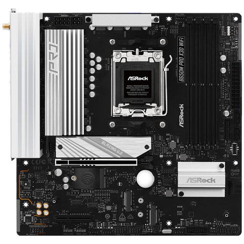 ASRock B650M Pro X3D WiFi [マザーボード AMD B650/Socket AM5/DDR5/2.5GbE/Wi-Fi 6E/Micro ATX]