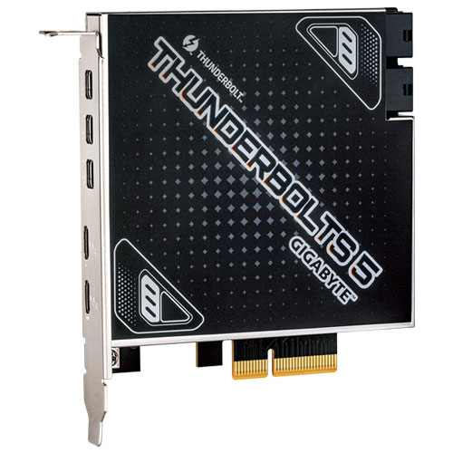 ギガバイト THUNDERBOLTS 5 [Thunderbolt 5 拡張カード]