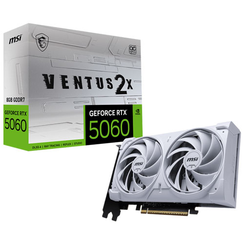 GeForce RTX 5060 8G VENTUS 2X OC WHITE_画像4