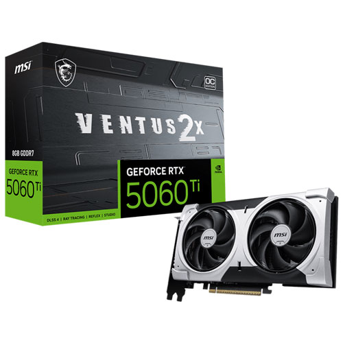 GeForce RTX 5060 Ti 8G VENTUS 2X OC PLUS_画像5