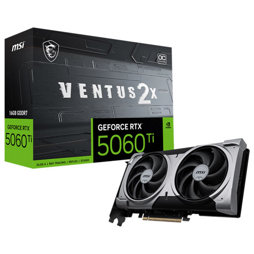 GeForce RTX 5060 Ti 16G VENTUS 2X OC PLUS_画像5