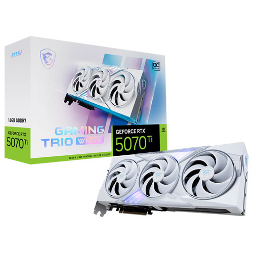 GeForce RTX 5070 Ti 16G GAMING TRIO OC WHITE_画像6