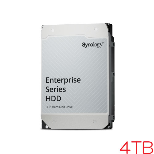 Synology HAT5320-4T [4TB HDD Enterpriseシリーズ HAT5300 3.5インチ SATA 6G 7200rpm 512MB 5年保証]