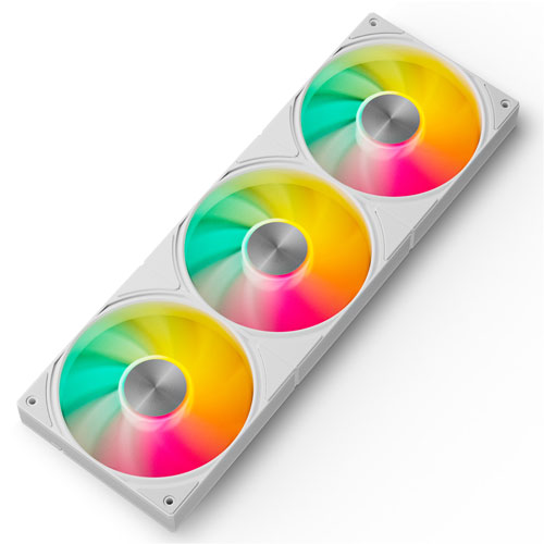 upHere U3TC3 [120mm x 3連ケースファン U3 All-in-One ARGB ホワイト]