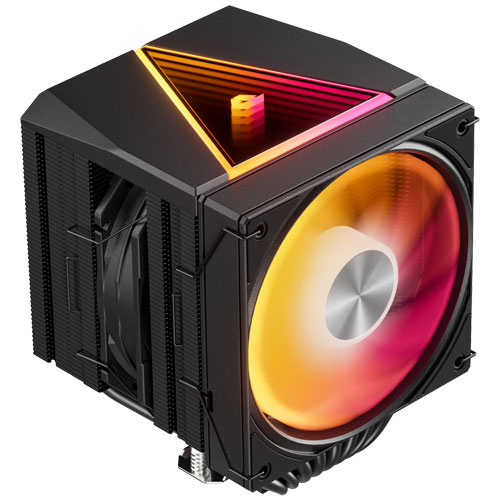 upHere UE2 Elite KC8 [デュアルファンサイドフロー空冷CPUクーラー UE2 Elite ARGB ブラック]