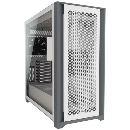 コルセア CC-9011211-WW [E-ATX ミドルタワーケース 5000D AIRFLOW Tempered Glass - White]