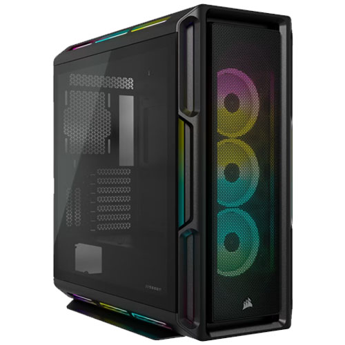 コルセア CC-9011230-WW [E-ATX ミドルタワーケース iCUE 5000T RGB - Black LL120 RGBファン付属]