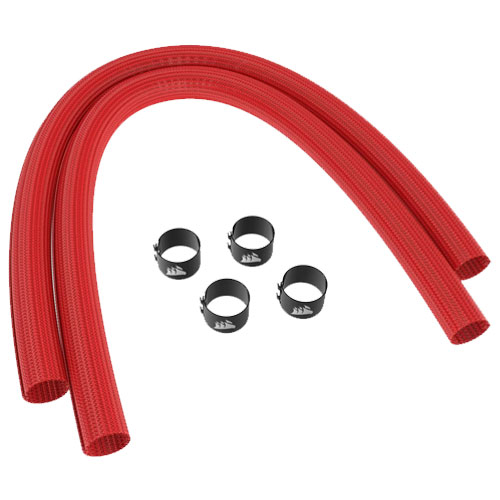コルセア CT-9010009-WW [Sleeving Kit for AIO CPU Coolers - 450mm - Red]