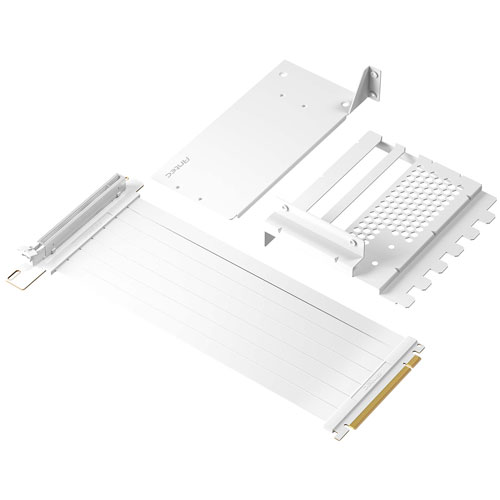 PCIE5.0 Riser Cable Bracket Kit WHITE_画像2
