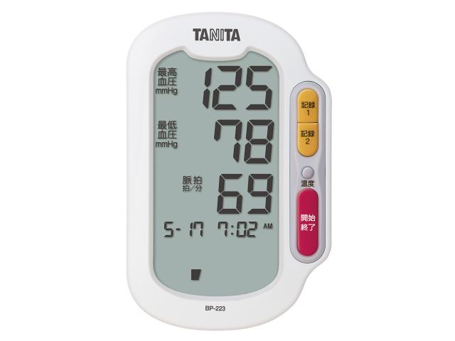 タニタ BP223 [上腕式血圧計 ホワイト]