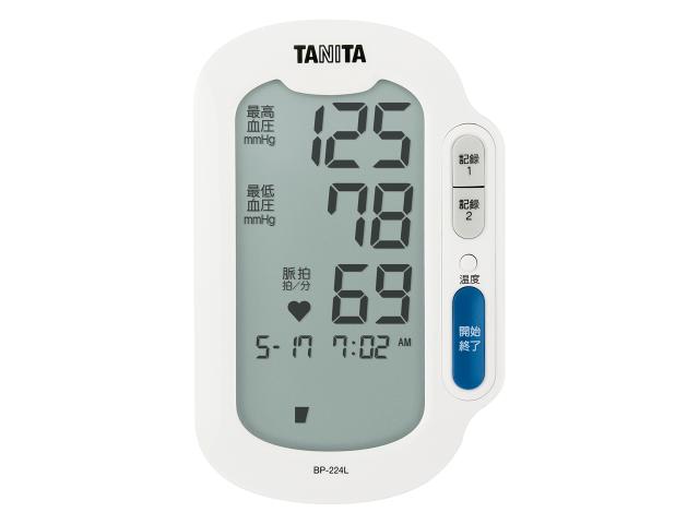 タニタ BP224L [上腕式血圧計 ホワイト]
