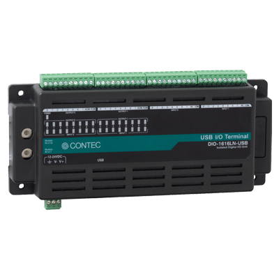 コンテック DIO-1616LN-USB [USB Nシリーズ 32ch 絶縁デジタルI/Oユニット]