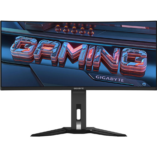 ギガバイト MO34WQC2 [34型 曲面 WQHD、ノングレア QD-OLED 240Hz、HDR True Black 400、ClearMR 13000、3年保証]