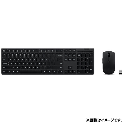 レノボ・ジャパン 4X31R64335 [Lenovo ワイヤレス充電式キーボード&マウス 日本語]