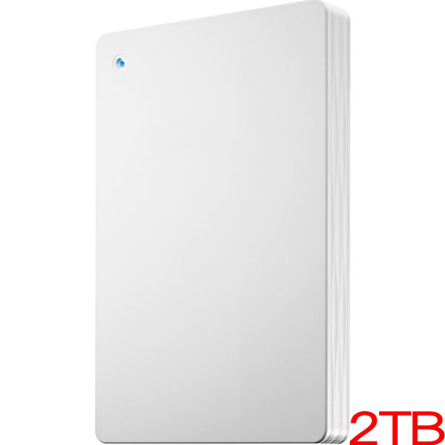 アイ・オー・データ HDPH-UTV2W [USB 5Gbps対応ポータブルHDD 2TB ホワイト]