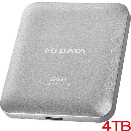 アイ・オー・データ SSMG-UWC4 [MagSafe対応 USB 20Gbps ポータブルSSD 4TB]