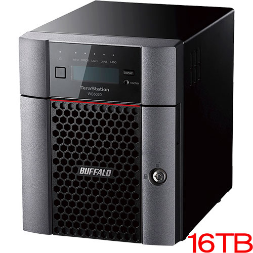 バッファロー WSH5420DN16S5 [WSS2025ST HWRAID デスクトップ4ベイNAS 16TB]