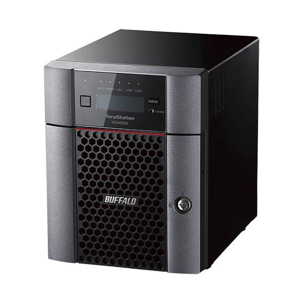 バッファロー WSH5420DN32W5 [WSS2025WG HWRAID デスクトップ4ベイNAS 32TB]