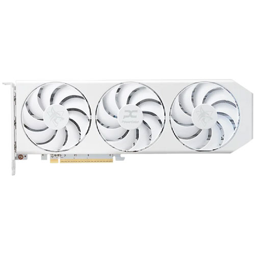 パワーカラー RX9060XT 16G-L/OC/WHITE [Hellhound Spectral White AMD Radeon RX 9060 XT 16GB GDDR6]