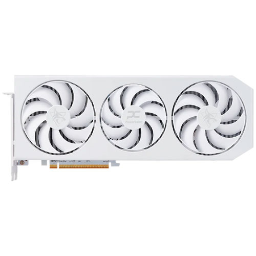 パワーカラー RX9070XT 16G-L/OC/WHITE [Hellhound Spectral White AMD Radeon RX 9070 XT 16GB GDDR6]