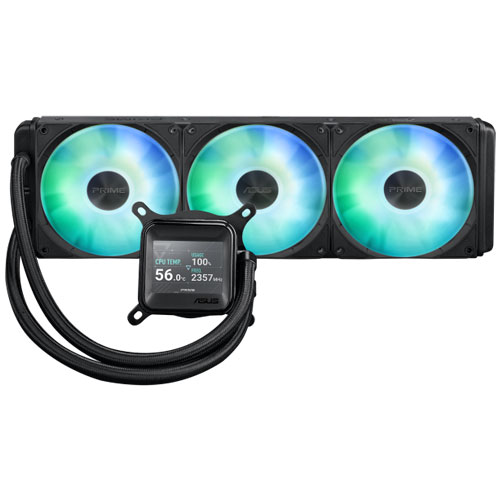 ASUS Prime LC 360 ARGB LCD [オールインワンCPU水冷クーラー 2.3インチ液晶 ARGBファン搭載]
